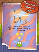 iPhone Game Entertainment - Cut the Rope Lite für iPhone Cut the Rope Lite for iPhone