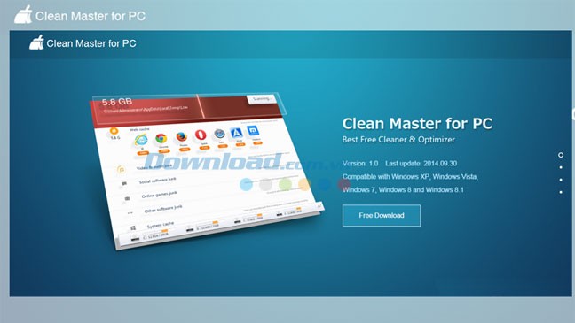 Clean Master For Windows Xp