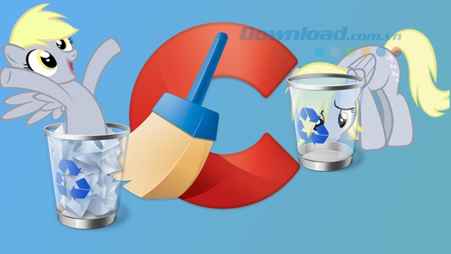 CCleaner ajoutant au menu contextuel de la Corbeille