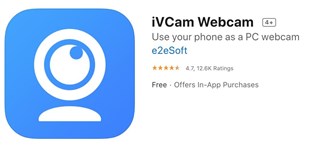 Use your phone as a webcam in Zoom (or anything else) on a PC