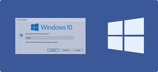 Atajo de teclado para apagar o hibernar Windows 10