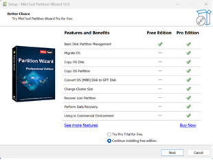 MiniTool Partition Wizard 12.8 - Best free partition software 2024