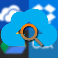 How to find files saved on many cloud services