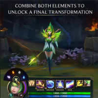 Transfiguratie van het Ultimate Element Lux in League of Legends