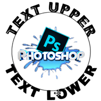 How to write text in a circle in Photoshop