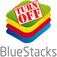 How to turn off the background mode of BlueStacks