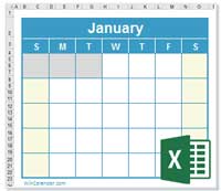 Instructions on how to create calendar 2020 in Excel easiest