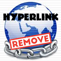 How to remove links, remove all links in Word