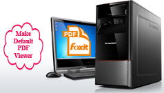 Set default PDF reading with Foxit Reader