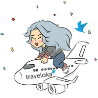 Cara menempah tiket penerbangan di Traveloka