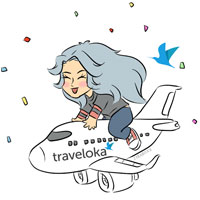 So buchen Sie Flugtickets bei Traveloka