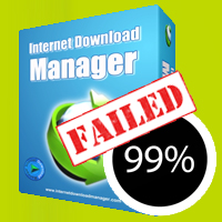 Fix broken download error of 99% of Internet Download Manager (IDM)