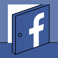 Instructions to login to Facebook by Email