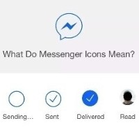 Makna tanda hijau di Facebook Messenger