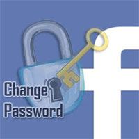 How to change the Facebook password on the phone