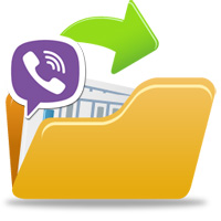 How to send and receive files via Viber on mobile