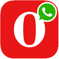 Chat WhatsApp with Opera