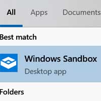 Windows 10でWindowsサンドボックスをアクティブ化して使用する方法