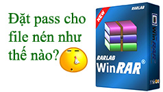 How to create a self-extracting file (* .exe) and set a password for the archive with WinRAR