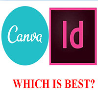 Adobe InDesign with Canva, which design tool is better?