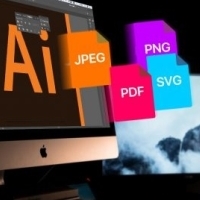 How to save Adobe Illustrator files in formats other than AI