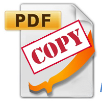 How to copy data in a PDF file