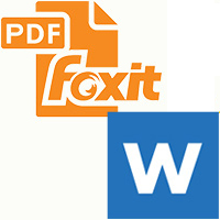 Convert PDF to Word format with Foxit PDF to Word