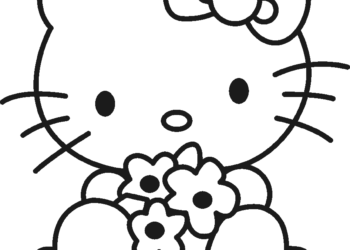 Full set of Hello Kittys most beautiful and cutest coloring pictures