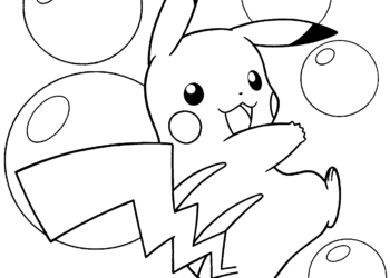 Collection of vivid Pokemon coloring pages