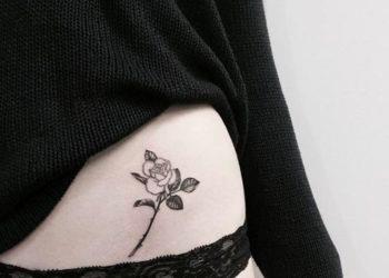 Coleção de tatuagens na cintura para mulheres cheias de sensuais e sedutoras