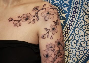 Colección de 50 muestras de tatuajes de sakura extremadamente hermosos y de calidad