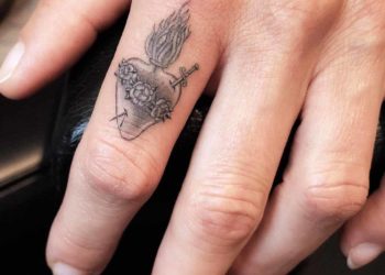 Colección de patrones de tatuajes de dedos pequeños y elegantes