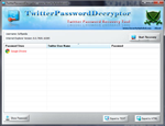 TwitterPasswordDecryptor 7.0 - استعادة كلمات مرور تويتر TwitterPasswordDecryptor