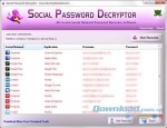 ؛ Social Password Decryptor 1.0 - استعادة كلمات المرور للشبكات الاجتماعية Social Password Decryptor