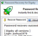 استعادة كلمة المرور لـ Digsby - استعادة كلمات مرور حساب Digsby Password Recovery for Digsby