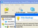 رسم استعادة كلمة المرور - يستعيد OpenOffice.org رسم كلمات المرور Draw Password Recovery