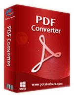 Potatoshare PDF Converter1.0-PDFを別の形式に変換する Potatoshare PDF Converter