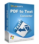 iPubsoftPDFからテキストへのコンバーター2.1.2-PDFをTXTに変換 PDF to Text Converter iPubsoft