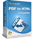iPubsoft PDF to HTML Converter2.1.3-PDFをHTMLに簡単かつ簡単に変換する iPubsoft PDF to HTML Converter