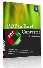 PDF to Excel Converter2.0.0を軽量化-PDFをExcelに変換 PDF to Excel Converter Lighten
