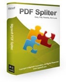MgosoftPDFスプリッター-PDFファイルを分割 PDF Splitter Mgosoft