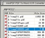 ミニPDFからWordへのOCRコンバーター-PDFをWordに変換 PDF to Word OCR Converter mini