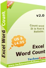 Technocom Excel Word Count