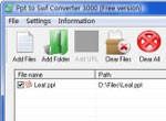 Ppt to Swf Converter 3000 - PPT in SWF konvertieren Ppt to SWF Converter 3000