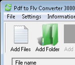 Pdf to Flv Converter 3000