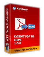 KvisoftPDFからHTMLへ-PDFをHTMLに変換 PDF to HTML Kvisoft