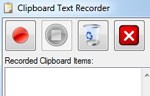 クリップボードテキストレコーダー-クリップボードマネージャー Clipboard Text Recorder