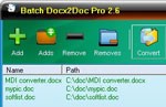 Batch Docx2Doc Pro
