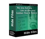 Dateien ausblenden 3.8 - Die Software unterstützt das Ausblenden von Dateien und Ordnern Hide Files