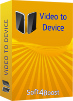 Soft4Boost Video to Device 3.3.3.245 - Konvertieren Sie Videoformate Soft4Boost Video to Device
